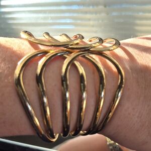 Elegant Gold Cuff Bracelet